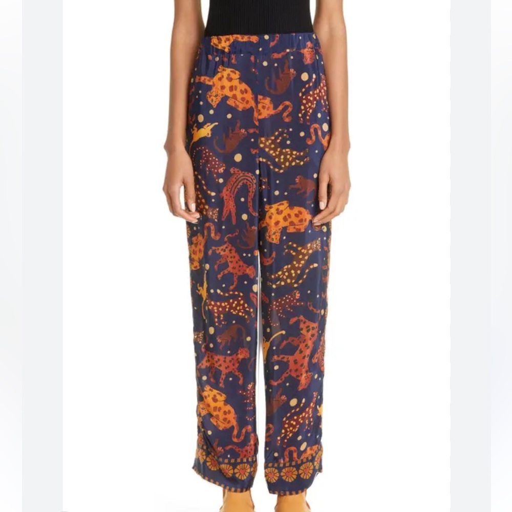 Farm Rio Animal Night Sky pant - NWOT